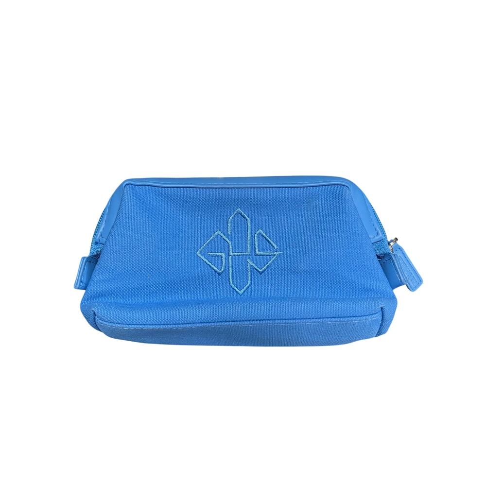 ETTINGER x ANA Blue Canvas Amenity Pouch